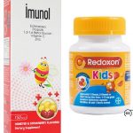 Imunol Şurup 150 ml ve Redoxon Kids 60 Çiğnenebilir Tablet