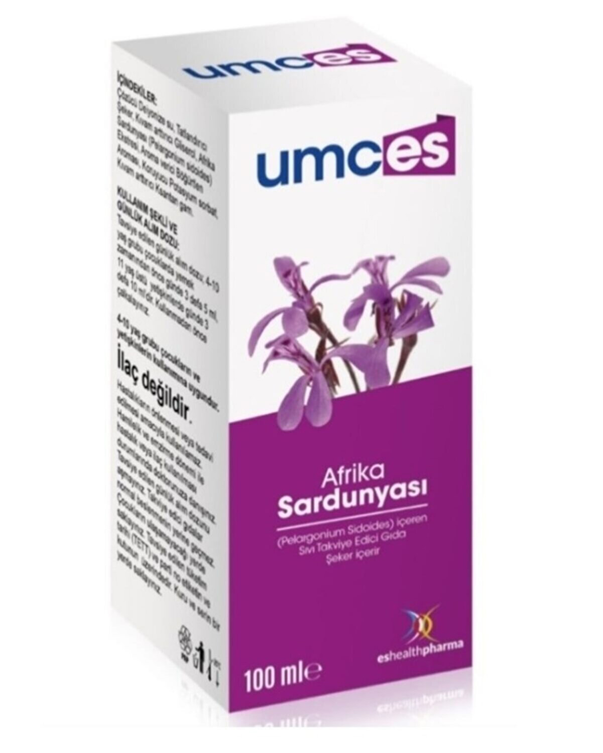 Umces Afrika Sardunyası Takviye Edici Gıda 100 Ml