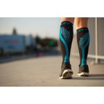 MEDI Cep Basınçlı Sporcu Çorabı Run Socks mavi-yeşil