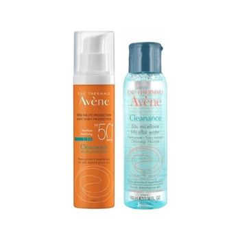 Avene Cleanance Solaire Spf 50+ 50 ml + Cleanance Eau Micellaire 100 ml