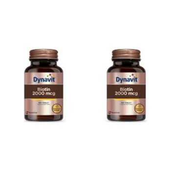 Dynavit Biotin 2000 Mcg 100 Tablet 2'li Paket