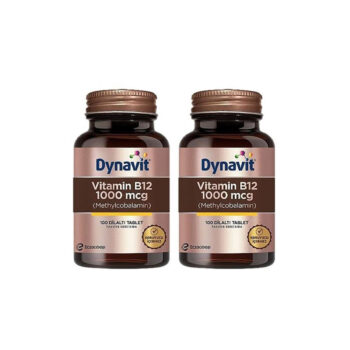Dynavit Vitamin B12 1000 Mcg 100 Tablet 2'li Paket