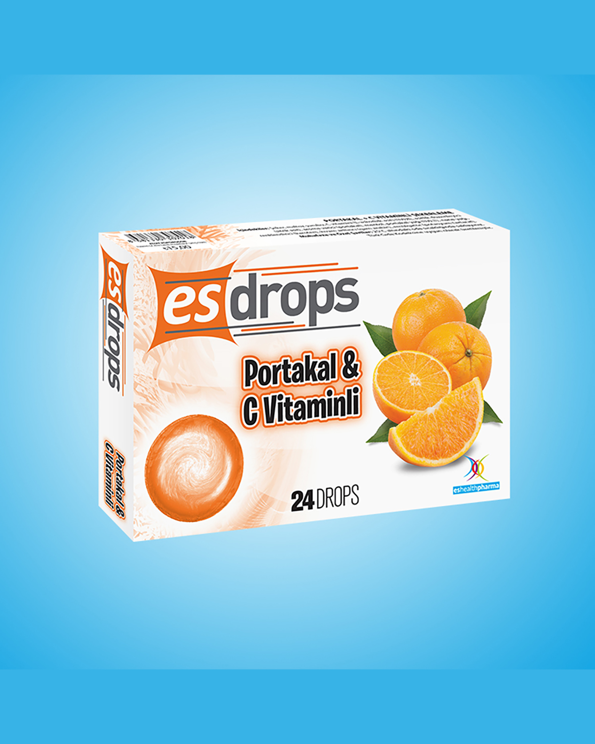 Esdrops Portakal C Vitaminli 24 Pastil copy