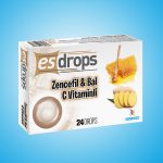 Esdrops Zencefil Bal C Vitaminli 24 Pastil