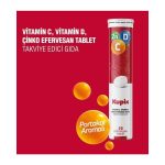 Eshealth Pharma Kupix Portakal Aromalı Efervesan 20 Tablet