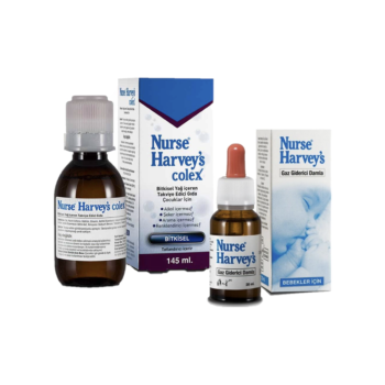 Nurse Harvey's Gaz Giderici Damla 20 ml + Colex Gaz Giderici 145 ml Bitkisel Şurup