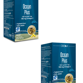 Orzax Ocean Plus Omega 3 1200 Mg 30 Kapsül 2 Adet