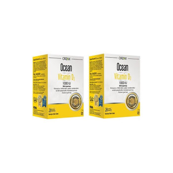 Orzax Ocean Vitamin D3 1000 Iu 20 ml Sprey 2 Adet