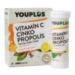 Youplus Vitamin C, Çinko, Propolis Efervesan Tablet